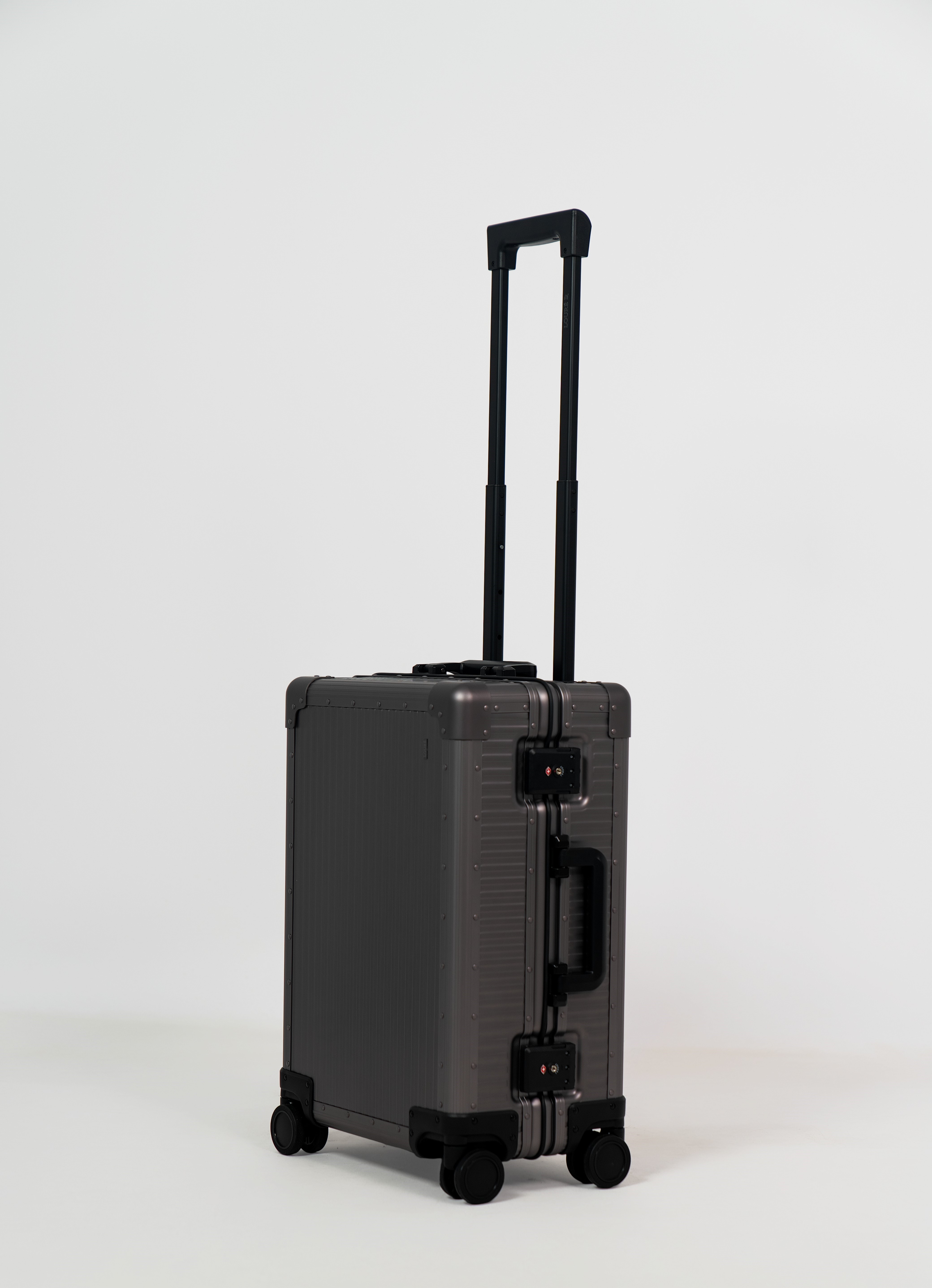 Loure Future 20 Inch Carry-On luxury suitcase front view
